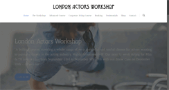 Desktop Screenshot of londonactorsworkshop.co.uk